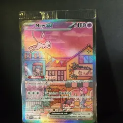 Pokemon TCG 151 UPC Promo Set Mew 053, Mewtwo 052, Metal Mew 205 New Sealed - Image 2