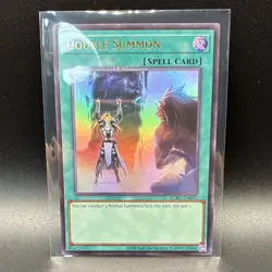 Yu-Gi-Oh! Double Summon LCKC-EN091 Kaiba Spell Holo - Image 1