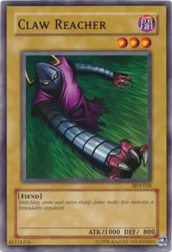 Yugioh! Claw Reacher - SDY-018 - Common - Unlimited Edition Near Mint, English - Image 1