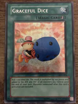 Yu-Gi-Oh! TCG Graceful Dice Spell Eternal Duelist Soul EDS-002 Holo - Image 1