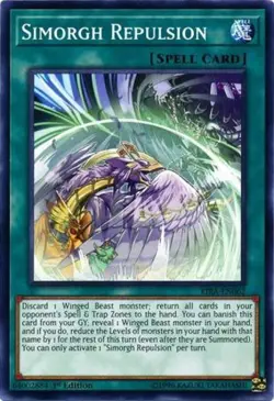 Simorgh Repulsion - RIRA-EN062 - Common - 1st Edition - Lightly Played - Image 1