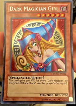 Dark Magician Girl LCYW-EN022 - Yugioh-Secret Rare VNM/LP - Image 1