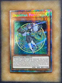 Yugioh Dracotail Phryxul DOOD-EN023 Starlight Rare 1st Ed NM - Image 1