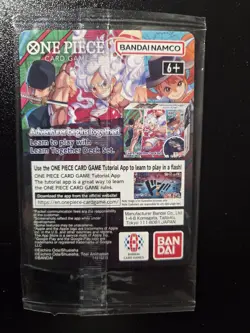 Bandai Namco One Piece CCG Monkey.D.Luffy US Voyage Full Art Holo P-055 - Image 2