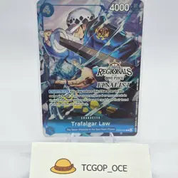 One Piece Trafalgar Law Op07-047 ONLINE Regionals Tournament 2025-26 FINALIST - Image 1