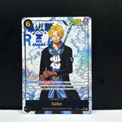 One Piece TCG Sabo SEC Alternate Alt Art (Parallel) OP13-120 - English - Image 1
