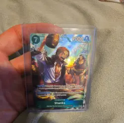 ONE PIECE TCG Shanks OP14-027 SR Alternate Art - The Azure Sea's Seven OP14 - Image 4