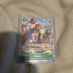 ONE PIECE TCG Shanks OP14-027 SR Alternate Art - The Azure Sea's Seven OP14 - Image 5
