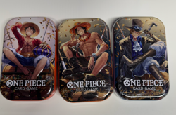 One Piece TCG - Mini Tins Vol.2 Set Of 3 (TS-02 OP-13) FACTORY SEALED - Image 1