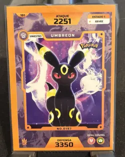[Peru] Umbreon 191 VLP/NM 3R Torneo De Maestros Rare Pokemon Card Low Pop - Image 1