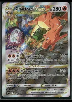 SWSH: Sword & Shield Promo Cards #SWSH262 Charizard VSTAR - Image 1