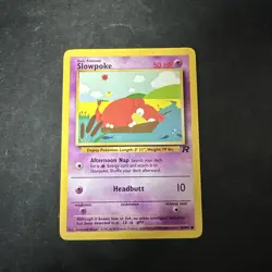 Pokemon Vintage WoTC Team Rocket Card - Slowpoke 67/82 Common D19 - Image 1
