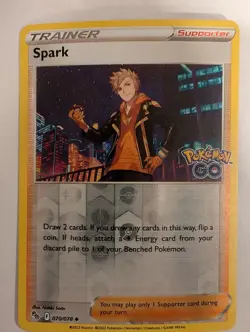 Spark 070/078 - Pokemon GO Reverse Pokemon Holo Foil Nice! - Image 1