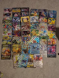 HUGE JUMBO POKEMON CARD LOT - Image 1