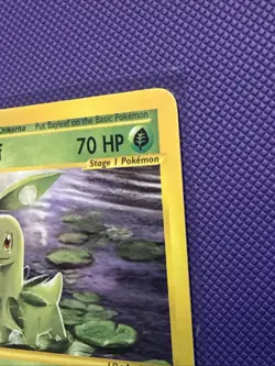 Bayleef 71/165 - Expedition E-Reader Vintage Non-Holo Pokemon Card LP - Image 5