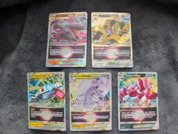 Pokemon VSTAR Lot of 5 Rare Collectible Cards - Image 1