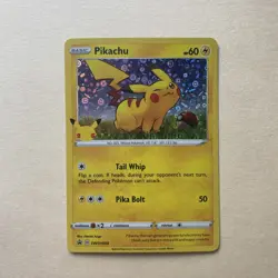 Pikachu SWSH039 General Mills Promo 2020 Holo Rare Holo Pokemon TCG Card NM - Image 1