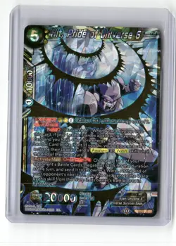 Hit Pride of Universe 6 BT7-079 SR Dragon Ball Super Card Foil - Image 1