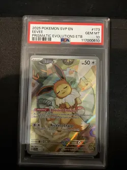 Eevee 173 Sv: Scarlet & Violet Promo Cards Holo PSA 10 Gem Mint - Image 1