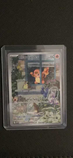 Pokemon TCG Charmander Obsidian Flames Promo Card #044 Near Mint Condition - Image 1