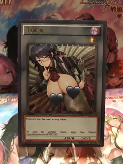 Beautiful Waifu Card Goddess Story CCG Anime Waifu Proxy Monster Card - Image 1