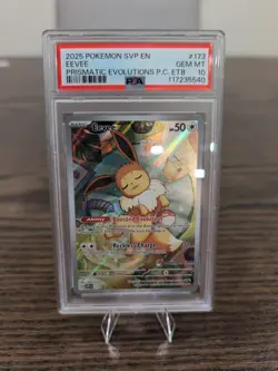 PSA 10 Eevee - 173 (Pokemon Center) 173 Sv: Scarlet & Violet Promo Cards Holo - Image 1