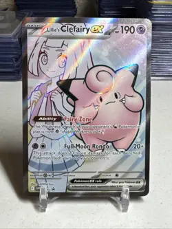 Lillie's Clefairy ex 195 Sv: Scarlet & Violet Promo Cards Holo - Image 1