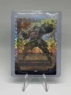 MTG Krang, Utrom Warlord (Showcase) (Fracture Foil) 0300 TMNT Teenage Mutant - Image 1