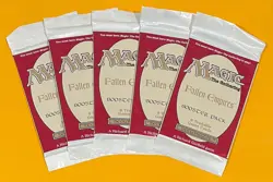 MTG FALLEN EMPIRES Booster Pack (x5) Sealed (OldManMTG 008-761) - Image 1