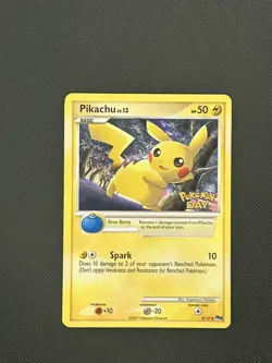 Pokemon Pikachu Pop Series 6 9/17 POKEMON DAY Stamped NICE! 🔥🔥 - Image 2