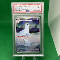 DEWGONG #097 ILLUSTRATION RARE 2025 POKEMON PFL EN PHANTASMAL FLAMES PSA 9 MINT - Image 1