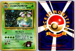 Erika's Venusaur NO. 003 Holo Rare Gym Challenge Pokemon Japanese NM - Image 3