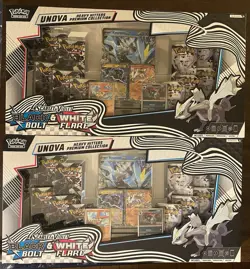 Lot of (2) Pokemon TCG Unova Heavy Hitters Premium Collection Sealed New - Image 1