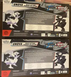 Lot of (2) Pokemon TCG Unova Heavy Hitters Premium Collection Sealed New - Image 2