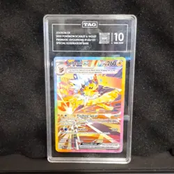 Pokemon Jolteon ex Special Illustration Rare Holo TAG 10 Sv: Prismatic Evolutio… - Image 1