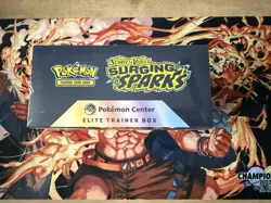 Pokemon Scarlet & Violet Surging Sparks Pokemon Center Elite Trainer Box Sealed - Image 2