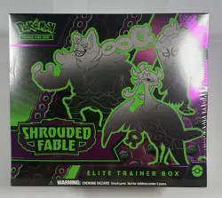 Pokemon Scarlet & Violet: Shrouded Fable ETB Factory Sealed Elite Trainer Box - Image 1