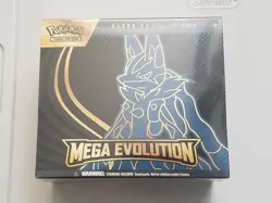 POKEMON MEGA EVOLUTION - LUCARIO Elite Trainer Box ETB - NEW - FACTORY SEALED - Image 1