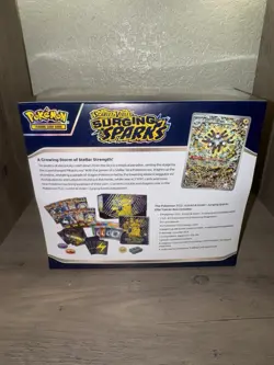 Pokemon TCG Surging Sparks Elite Trainer Box ETB Factory Sealed - Image 2