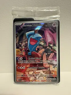 Pokemon Team Rocket's Wobbuffet #203 Scarlet & Violet Promos Sealed - Image 1
