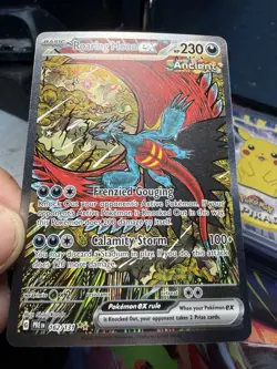 Pokemon Roaring Moon ex Special Illustration Rare Holo Sv Prismatic 162/131 230… - Image 2