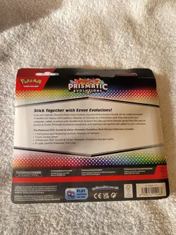 Pokemon TCG Prismatic Evolutions Tech Sticker Collection Glaceon NEW - Image 3
