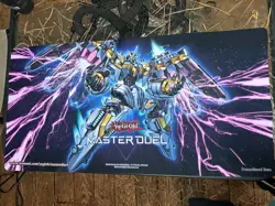Yu-Gi-Oh! Master Duel Divine Arsenal AA-ZEUS - Sky Thunder Desk Mat / Play Mat - Image 3