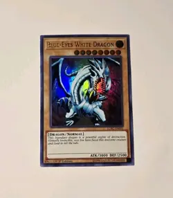 Yugioh Blue-Eyes White Dragon LCKC-EN001 Ultra Rare NM - Image 1