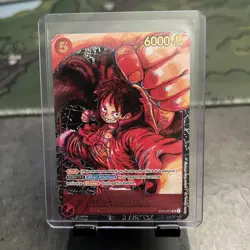 One Piece CCG Monkey.D.Luffy ST01-012 SR Awakening of the New Era NM Condition - Image 1