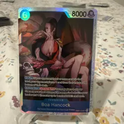 One Piece TCG - Boa Hancock PRERELEASE ENGLISH EB03-026 HEROINES SR - Near Mint - Image 1