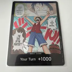 Bandai One Piece Monkey D. Luffy Don!! Card Don!! Rarity CCG Standard - Image 1