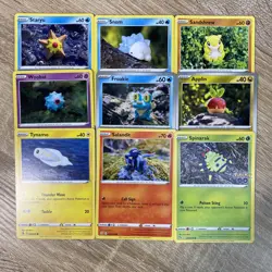 Yuka morii Pokemon Bundle 9 Cards All English - Image 1