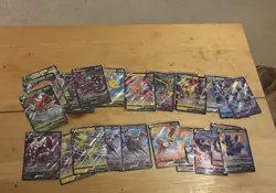 116 cards Pokemon GX, VMAX, V Holo Card Lot bundle trading cards - Image 2