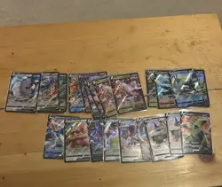 116 cards Pokemon GX, VMAX, V Holo Card Lot bundle trading cards - Image 3